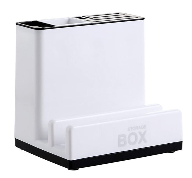 Tableware Storage Holders Kitchen Knife Plastic Storages Racks For Kitchen Convenience Cabinet Kitchen Gadgets
