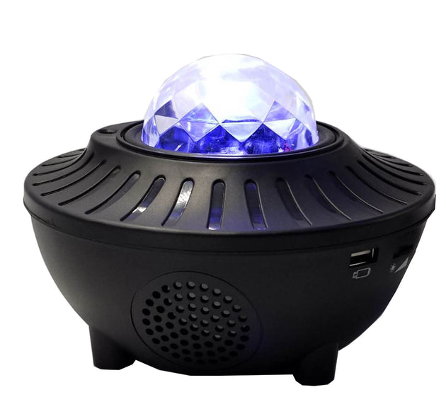 led bluetooth music projector light