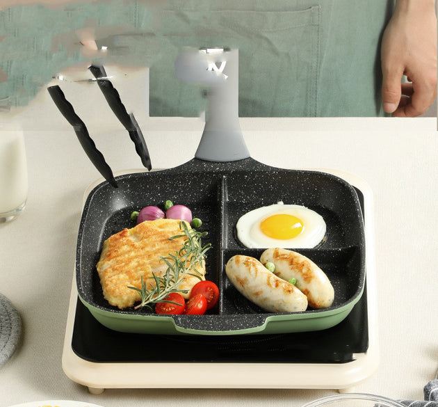 Breakfast Frying Pan Grill Pan Multi-Function Omlette Pan