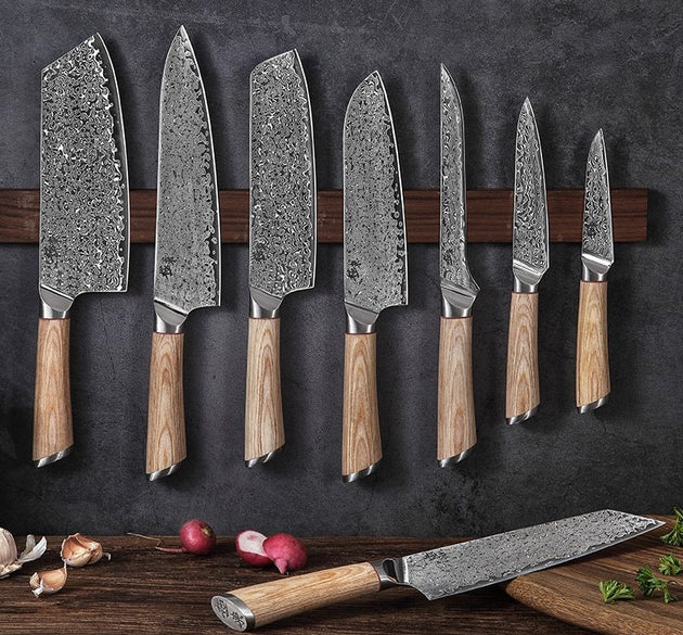 Damascus Kitchen Knife