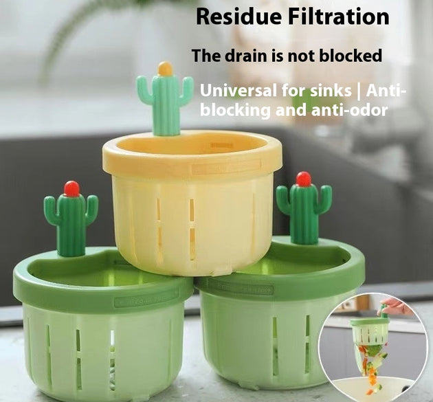 Cactus Sink Filter Basket Kitchen Innovative Filter Screen Kitchen Gadgets
